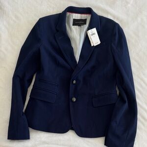 NWT Banana Republic Schoolboy  Dark Blue Women's Blazer size 4 lined